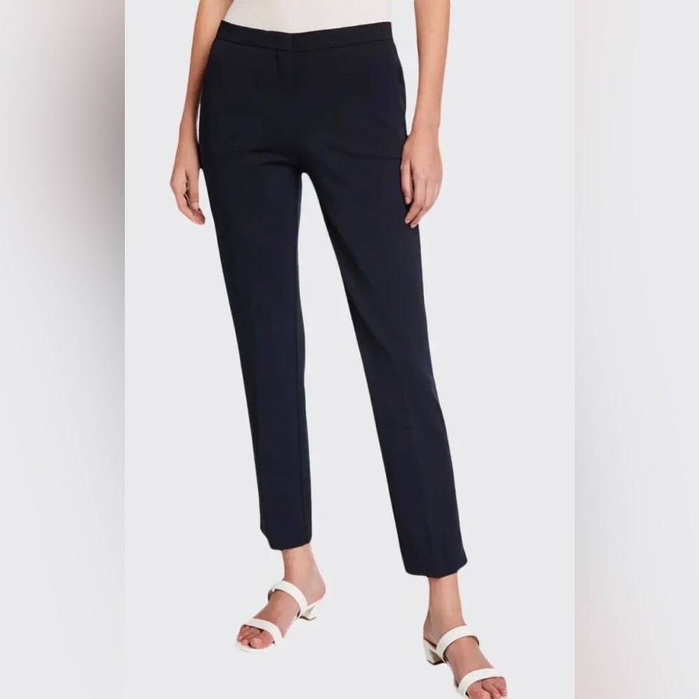 Derek Lam Drake Crop Trouser Black Slim Ankle Pants size 0
